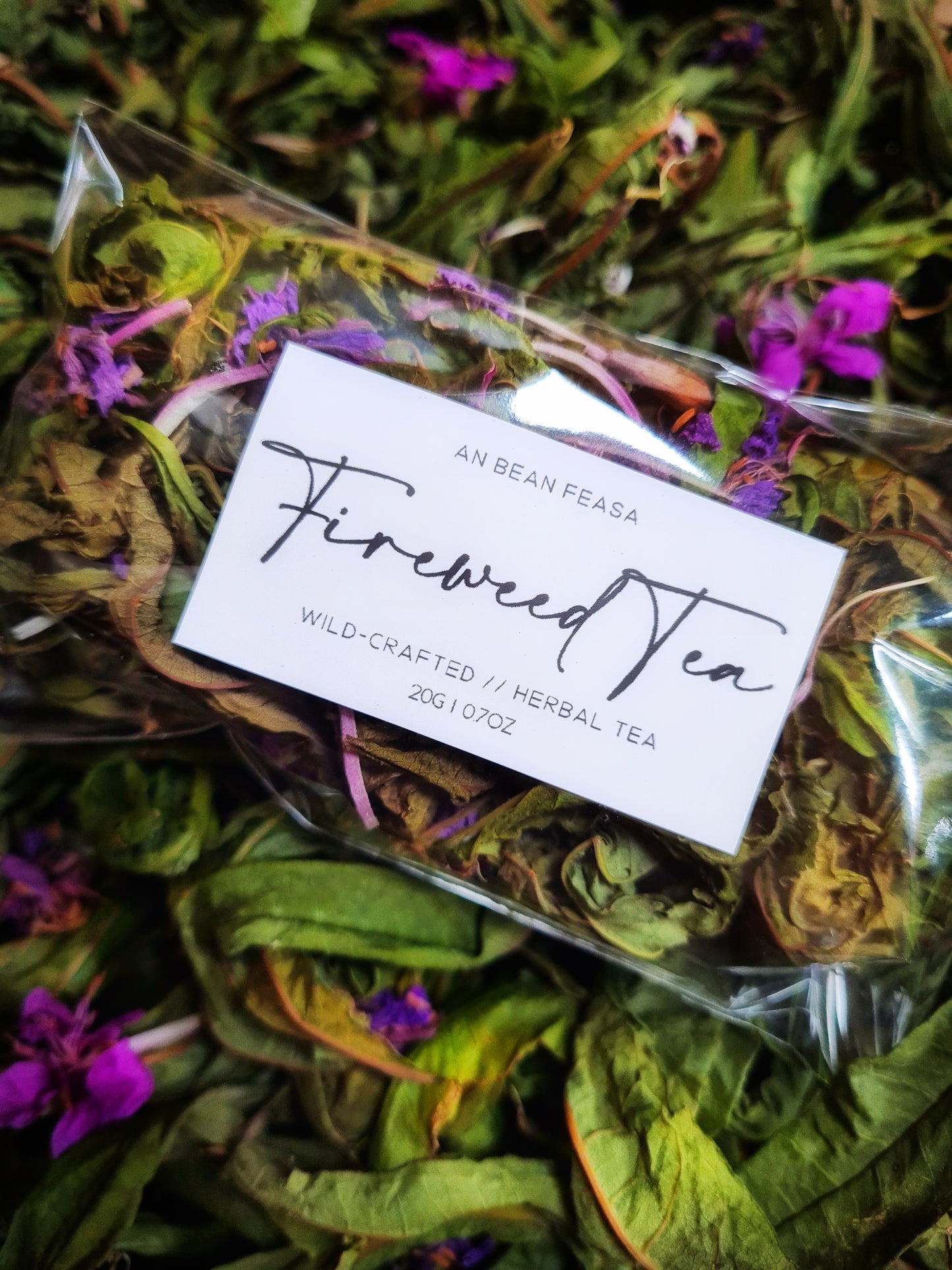 Fireweed Tea // Hand Rolled & Fermented